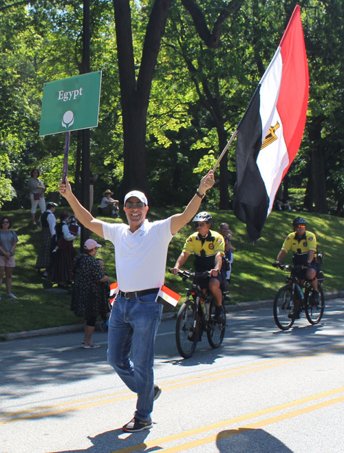 Parade of Flags at 2019 Cleveland One World Day - Egypt